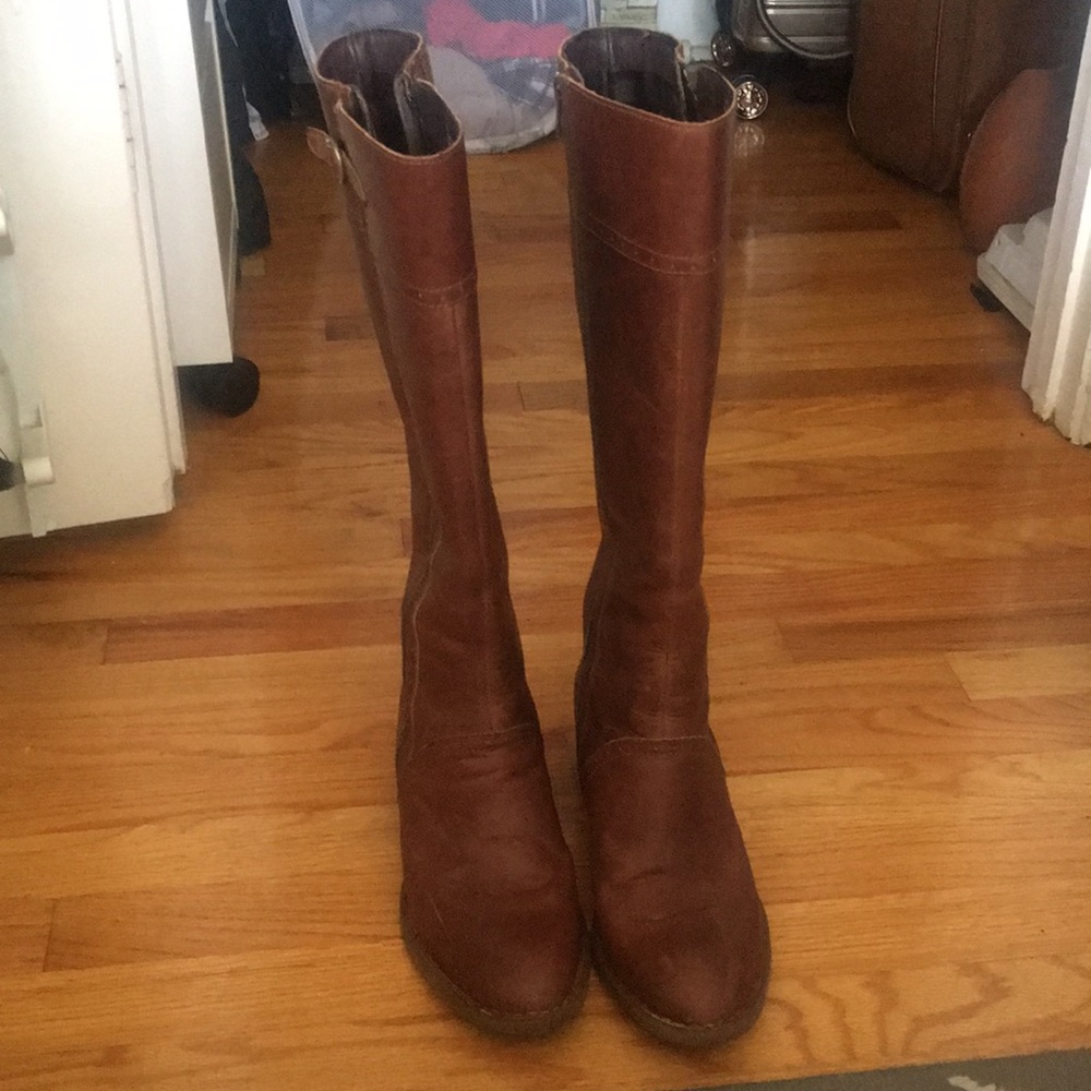 Born Brown Tall Dress Boots